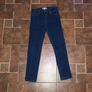 Forever 21 Dark blue denim jeans